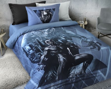 Постельное белье леомах чёрная пантера