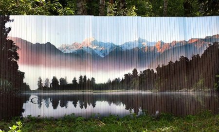 Панорамный забор