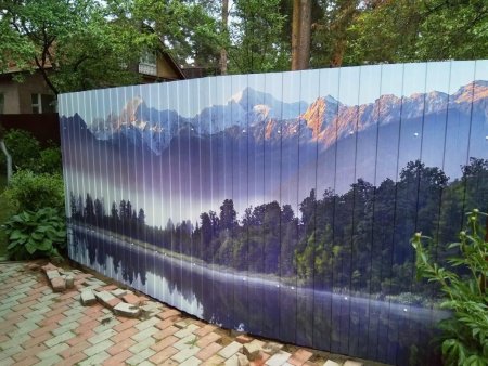 Профлист с рисунком