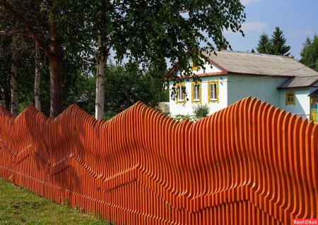 Декоративный профнастил для забора