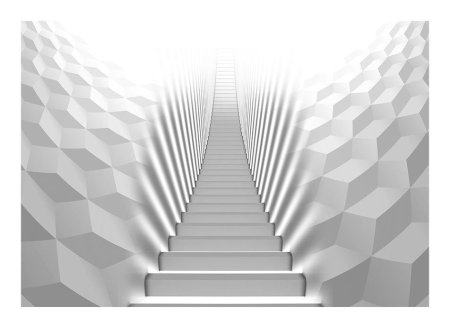 Белые ступеньки