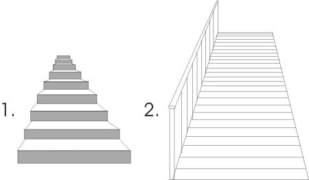 Ступеньки схематично