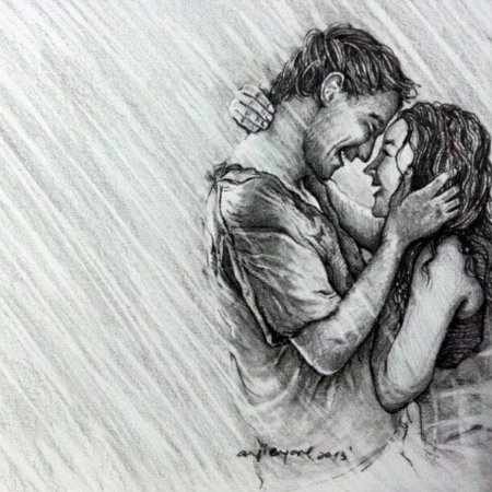 Рисунки влюбленных