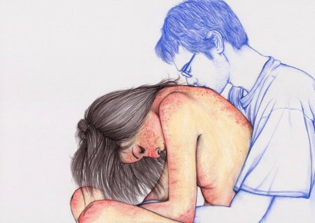 Рисунки для срисовки парень и девушка