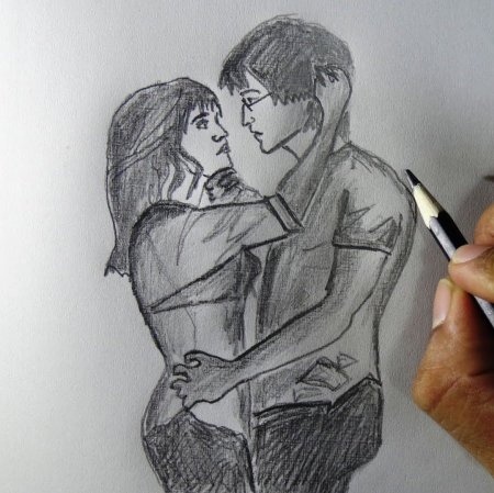 Красивые рисунки карандашом пары