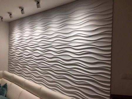 Гипсовая 3d-панель, «дикарт»