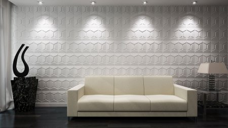 Гипсовая 3d панель "Stahl"