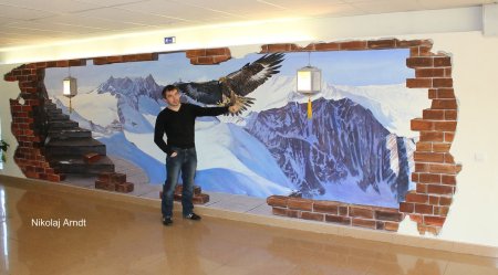 Уличные 3d-рисунки Николая Арндта