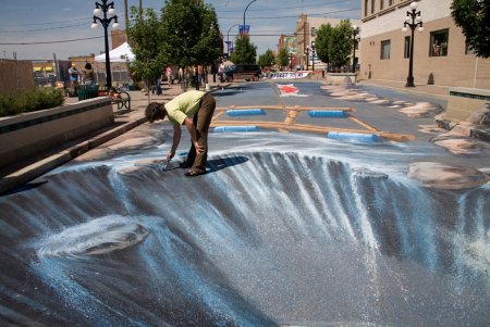 Живопись на асфальте