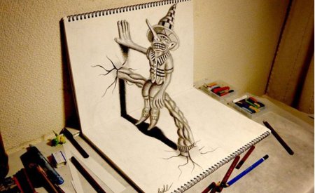 Объемные рисунки