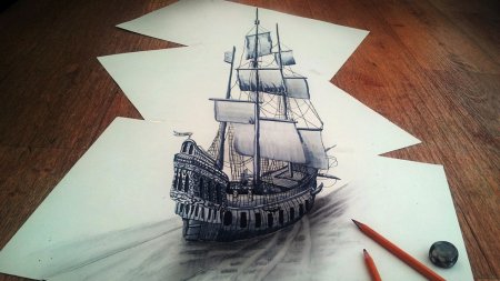 Красивые рисунки карандашом 3д