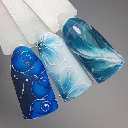 Маникюр по мокрому