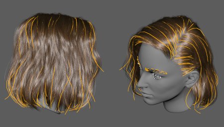 Hair texture Alpha XGEN