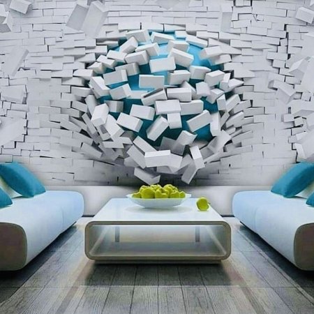 Необычный декор стен