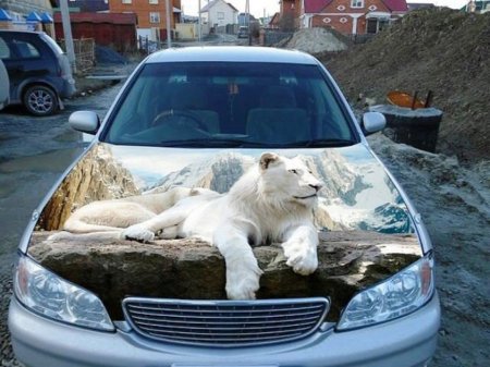 3д аэрография на авто