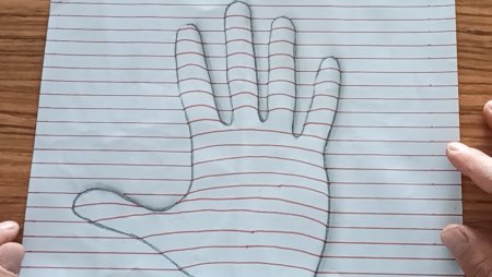 3d рисунок руки