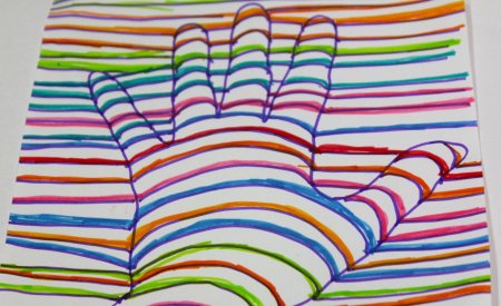 Объемное рисование для детей