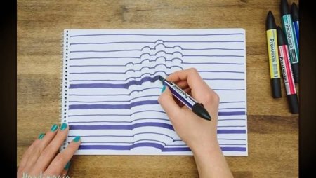 3д рука рисунок