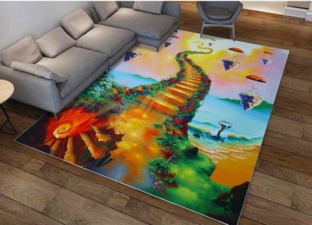 Коврик с принтом