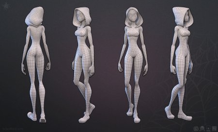 Референсы на 3 персонажа