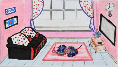 Сладкая комната рисунок