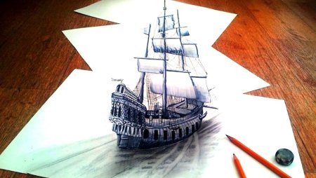 Красивые рисунки карандашом 3д