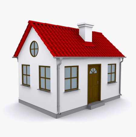 3d модель домика
