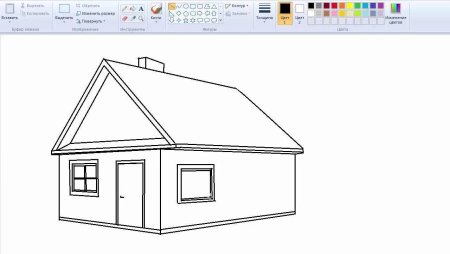 Дом в паинте