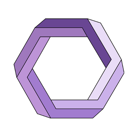 Рисование шестигранника