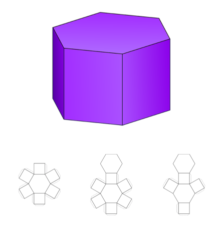 Фигура шестиугольная Призма