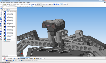 3д моделирование компас 3d Супра а80