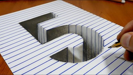 Простые 3д рисунки