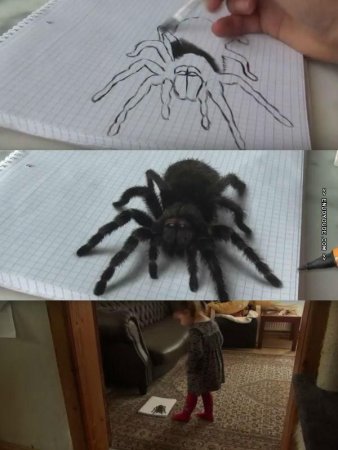 Объемный паук