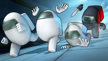 Амонг АС предатель 3д