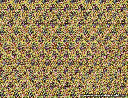 Стереограмма легкая для детей