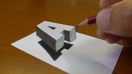 Простые оптические иллюзии на бумаге