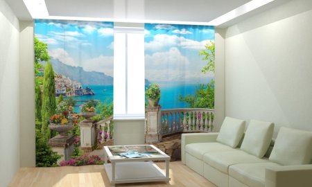 Сирень фотошторы Saray