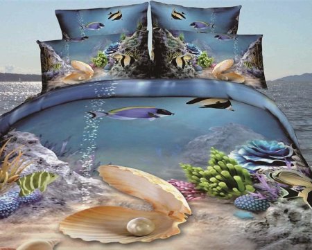 Постельное белье море