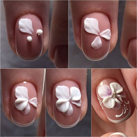 Лепка на ногтях