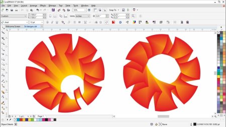 Композиция в coreldraw