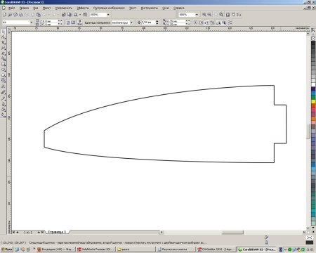 Чертежи в корел дро