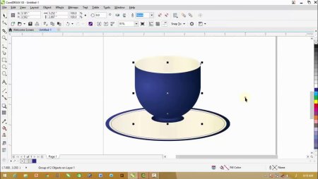 Coreldraw чертежи