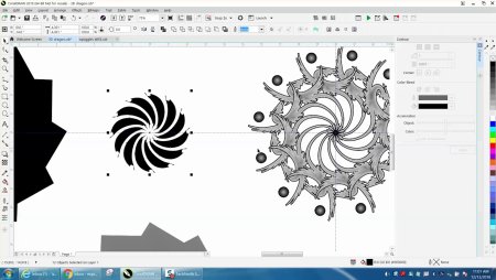 Объемные буквы в coreldraw эффект