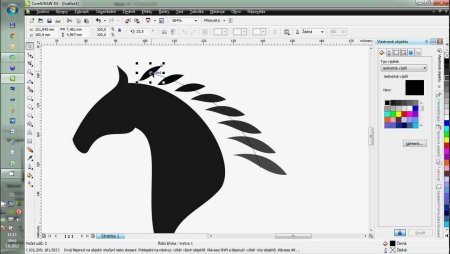 Чертеж в кореле