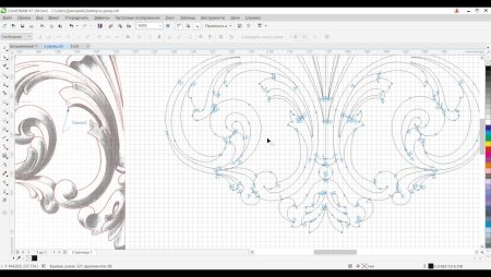 Отрисовка логотипа в кореле