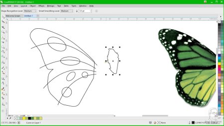 Рисование в coreldraw