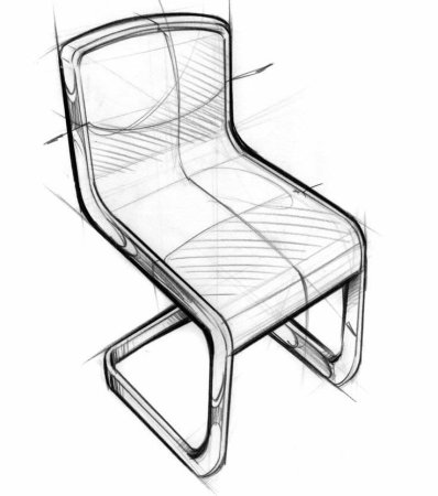 Стул скетч