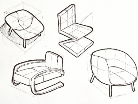 Эскиз стула