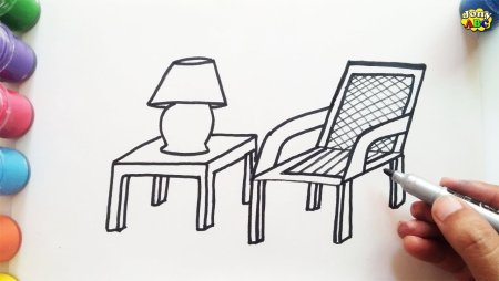 Трафарет стула для 3d-ручки