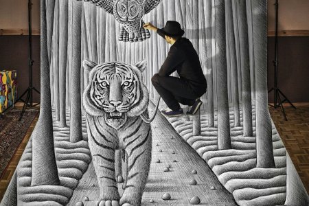 Объемные рисунки